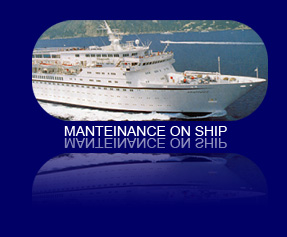 manutenzione su navi